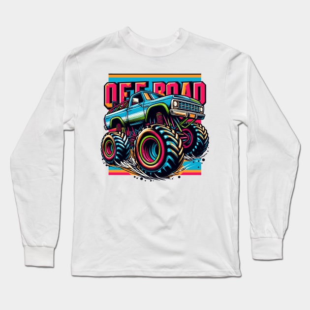 Off Road Long Sleeve T-Shirt by Vehicles-Art